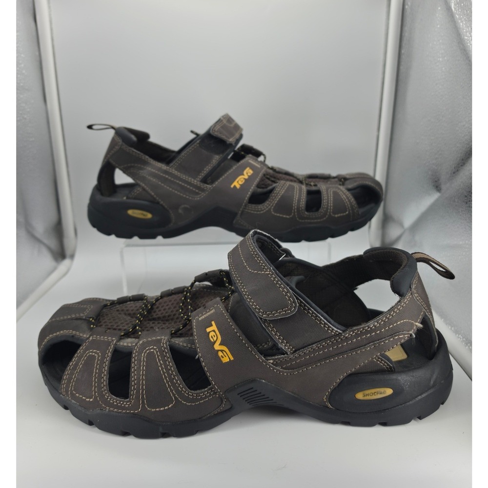 Teva Mens Forebay Water Hiking Sandals Closed Toe Water Shoes 1001116 Size 13